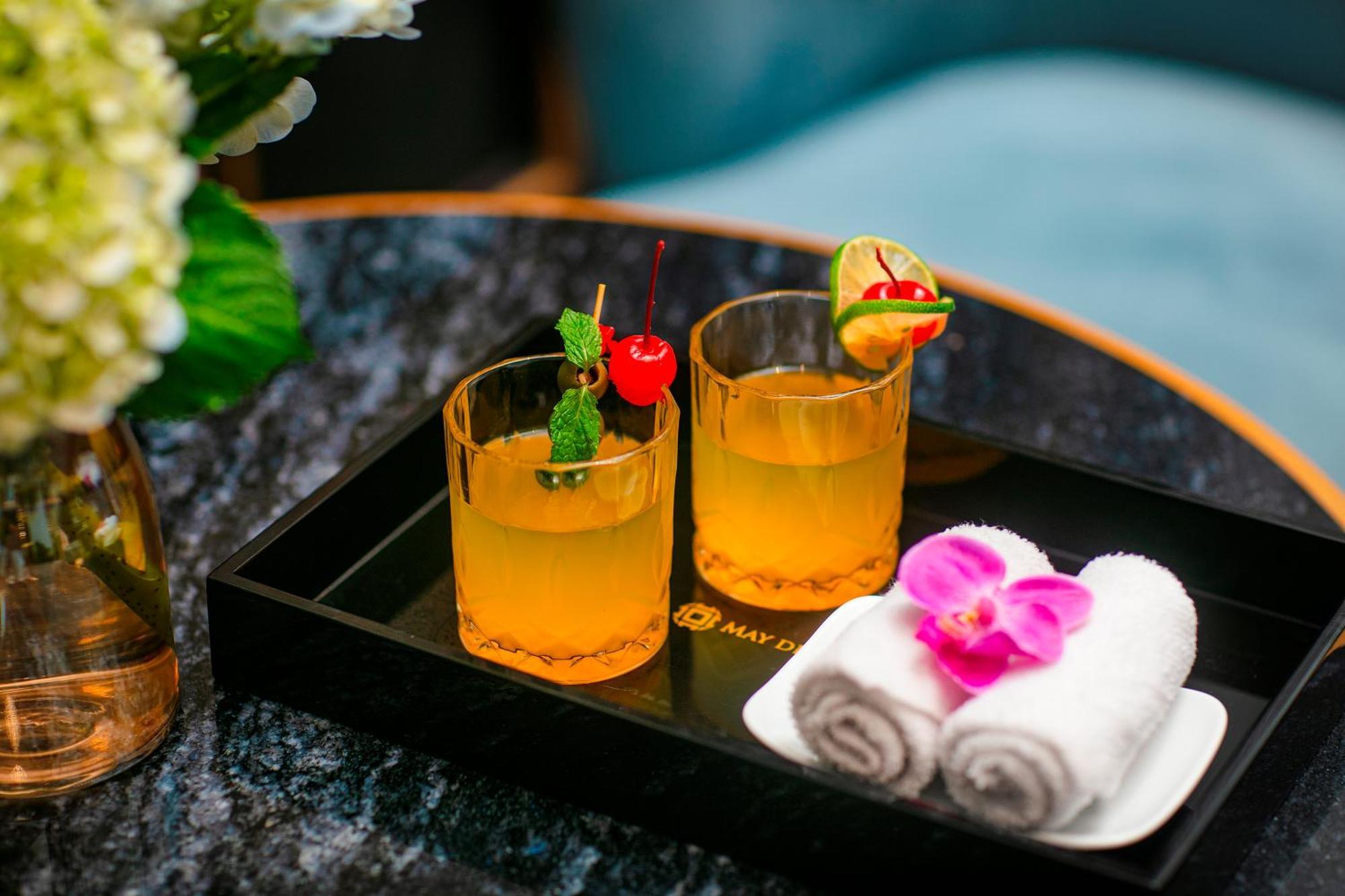 May De Ville Lakeside Hotel Hanoi Exterior photo Welcome drink at a hotel